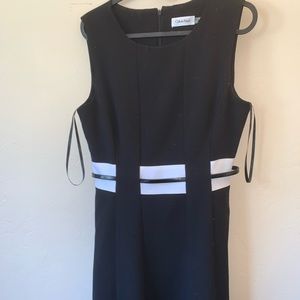 Striped Calvin Klein Dress